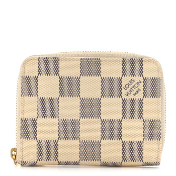 LOUIS VUITTON Damier Azur Zippy Coin Purse