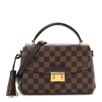 LOUIS VUITTON Damier Ebene Croisette