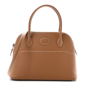 HERMES Epsom Bolide 27 Gold