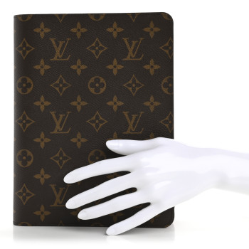 LOUIS VUITTON Monogram Desk Agenda Cover