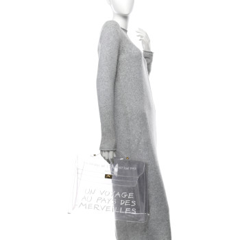 HERMES Vinyl Souvenir De L'Exposition Kelly Transparent