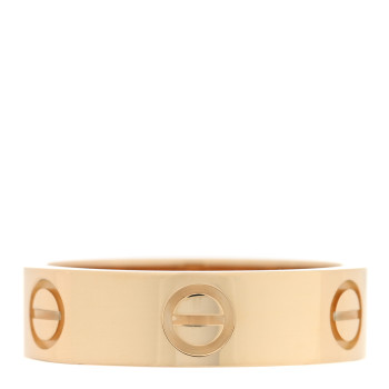 CARTIER 18K Yellow Gold 5.5mm LOVE Ring 55 7.25