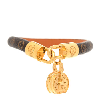 LOUIS VUITTON Monogram Tribute Bracelet 17