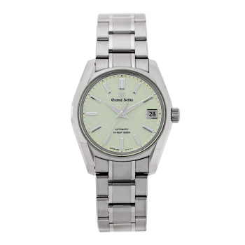 GRAND SEIKO Titanium 38mm Heritage Collection Automatic Watch Green SBGH343