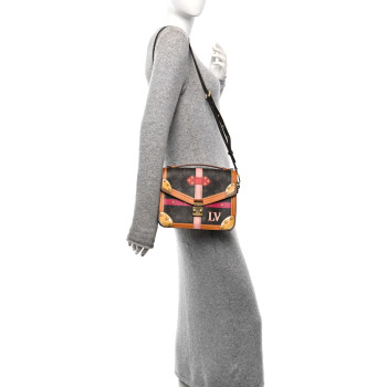 LOUIS VUITTON Monogram Summer Trunks Pochette Metis