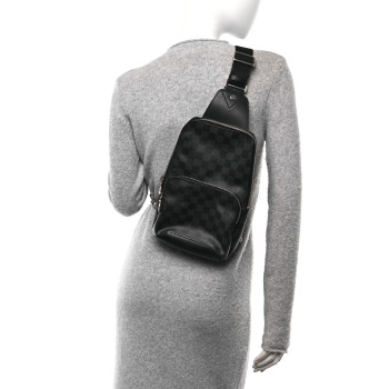 LOUIS VUITTON Damier Graphite Avenue Sling Bag