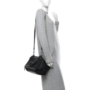 GIVENCHY Sugar Goatskin Small Pandora Black