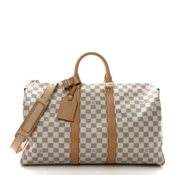 LOUIS VUITTON Damier Azur Keepall Bandouliere 45