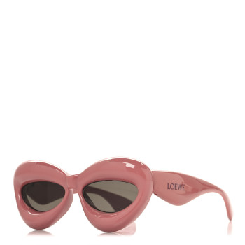 LOEWE Acetate Inflated Cat-Eye Sunglasses Pink