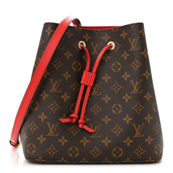 LOUIS VUITTON Monogram Neonoe MM Coquelicot