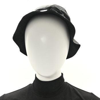 FENDI Zucchino Bucket Hat M Black