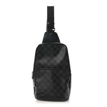 LOUIS VUITTON Damier Graphite Avenue Sling Bag