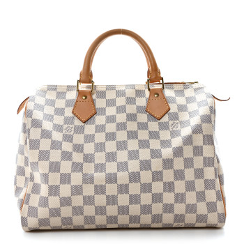 LOUIS VUITTON Damier Azur Speedy 30