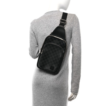 LOUIS VUITTON Damier Graphite Avenue Sling Bag NM