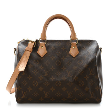 LOUIS VUITTON Monogram Speedy Bandouliere 30