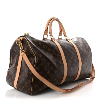 LOUIS VUITTON Monogram Keepall Bandouliere 50