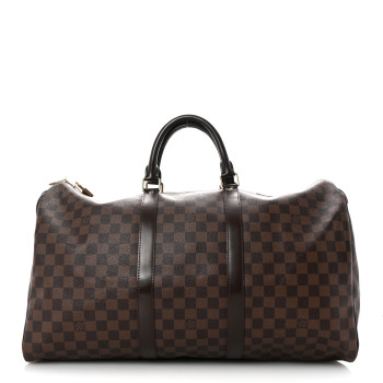 LOUIS VUITTON Damier Ebene Keepall 50