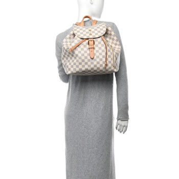 LOUIS VUITTON Damier Azur Sperone Backpack