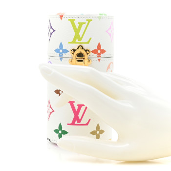 LOUIS VUITTON LV X TM Monogram Multicolor Fragrance Travel Case White