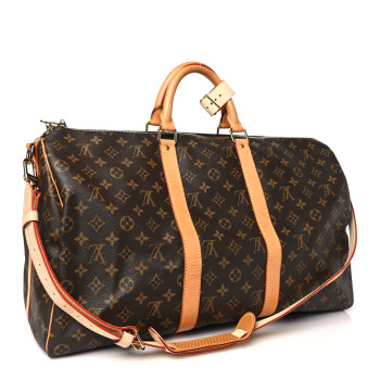 LOUIS VUITTON Monogram Keepall Bandouliere 50