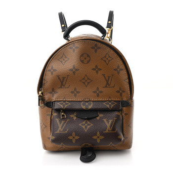 LOUIS VUITTON Reverse Monogram Palm Springs Backpack Mini