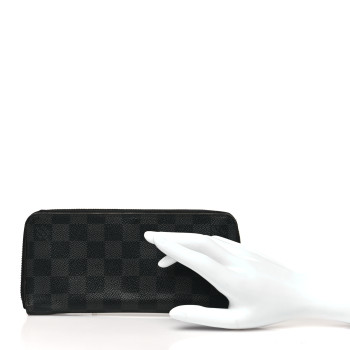 LOUIS VUITTON Damier Graphite Zippy Wallet Vertical