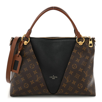 LOUIS VUITTON Monogram V Tote MM Black
