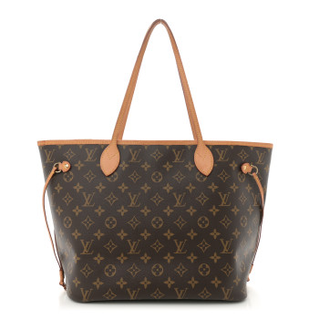 LOUIS VUITTON Monogram Neo Neverfull MM Rose Ballerine