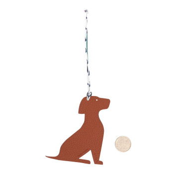 HERMES Togo Epsom Petit H Dog Bag Charm