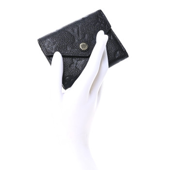 LOUIS VUITTON Empreinte Zoe Wallet Black