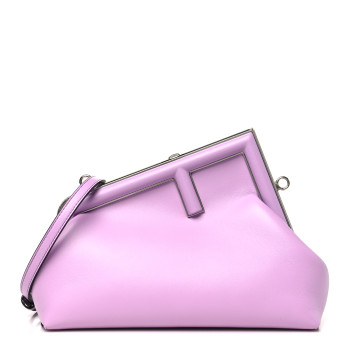 FENDI Shiny Nappa Small Fendi First Violetta