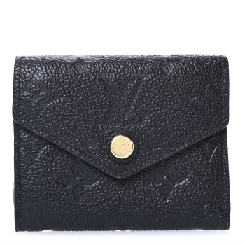 LOUIS VUITTON Empreinte Zoe Wallet Black