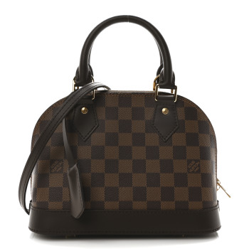 LOUIS VUITTON Damier Ebene Alma BB