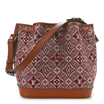 LOUIS VUITTON Jacquard Since 1854 Petit Noe Bordeaux