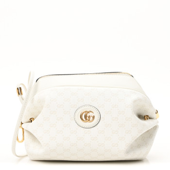 GUCCI Mini Vintage GG Supreme Monogram GG New Candy Crossbody Great White