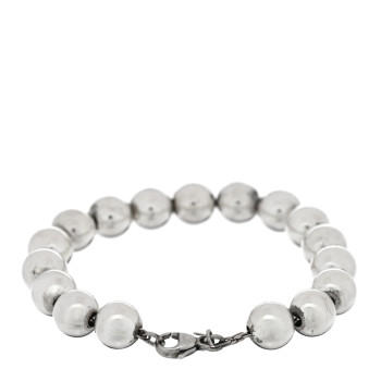 TIFFANY Sterling Silver 10mm HardWear Ball Bracelet