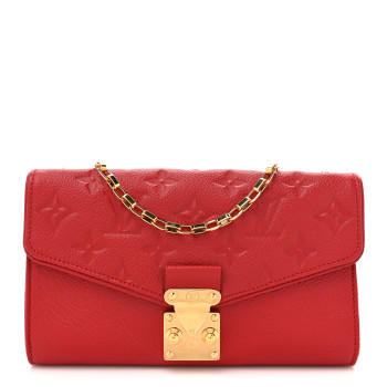 LOUIS VUITTON Empreinte Saint Germain Pochette Cherry