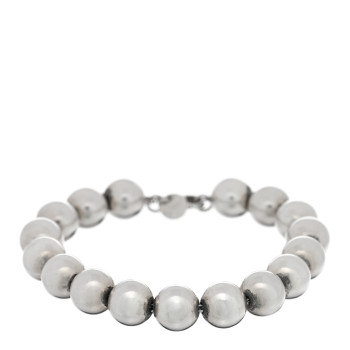 TIFFANY Sterling Silver 10mm HardWear Ball Bracelet