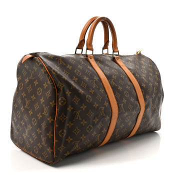 LOUIS VUITTON Monogram Keepall 50