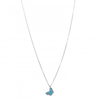 エレガント♪【Van Cleef &Arpels】Sweet Butterfliesネックレス Lucky Alhambra butterfly pendant 18K yellow gold, Mother-of