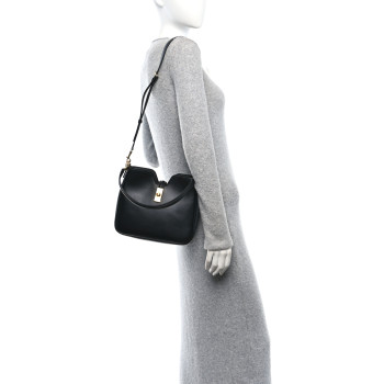 CELINE Smooth Calfskin Small Camille 16 Soft Bag Black