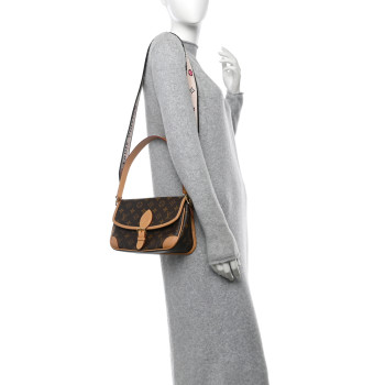 LOUIS VUITTON Monogram Diane Black