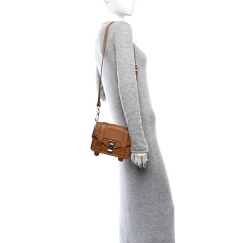 PROENZA SCHOULER Lambskin Mini PS1 Satchel Pumpkin Spice