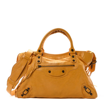 BALENCIAGA Agneau Classic Hardware City Mangue BALENCIAGA Agneau Classic Hardware City Mangue