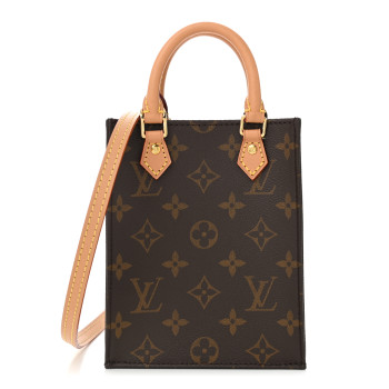 LOUIS VUITTON Monogram Petit Sac Plat