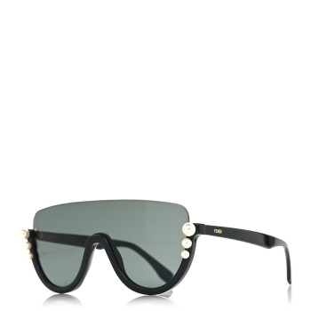 FENDI Acetate Pearl Sunglasses FF 0296/S Black