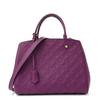 LOUIS VUITTON Empreinte Montaigne MM Amethyste