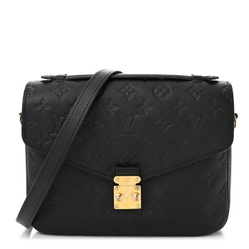 LOUIS VUITTON Empreinte Pochette Metis Black LOUIS VUITTON Empreinte Pochette Metis Black