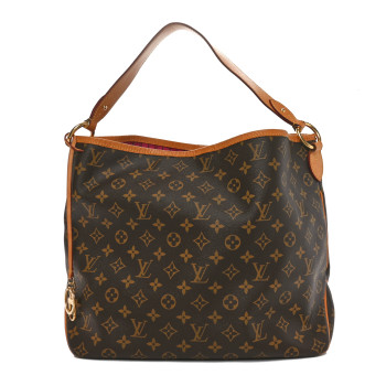 LOUIS VUITTON Monogram Delightful MM Pivoine