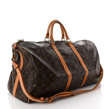 LOUIS VUITTON Monogram Keepall Bandouliere 55